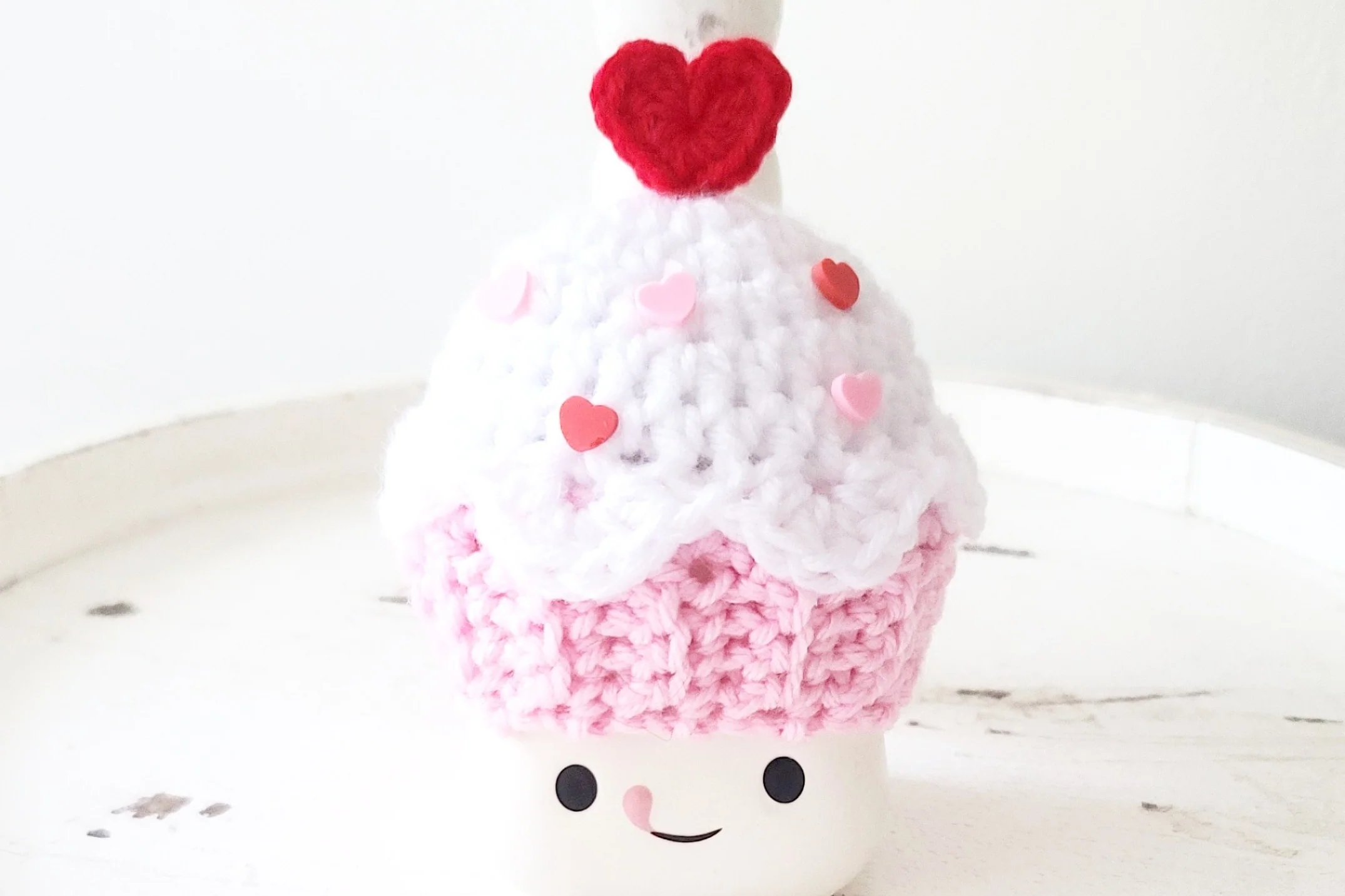 Seasonal Marshmallow Mug Hat Farmhouse Tiered Tray Decor Box - Image 26