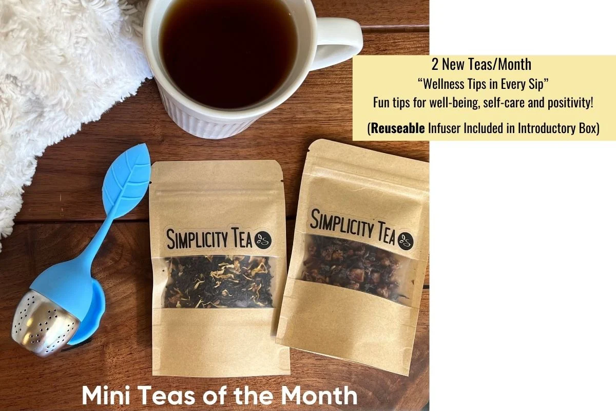 Simplicity Teas Subscription Box | Loose Leaf Teas of The Month Club l Choose Mini or Deluxe - Image 4