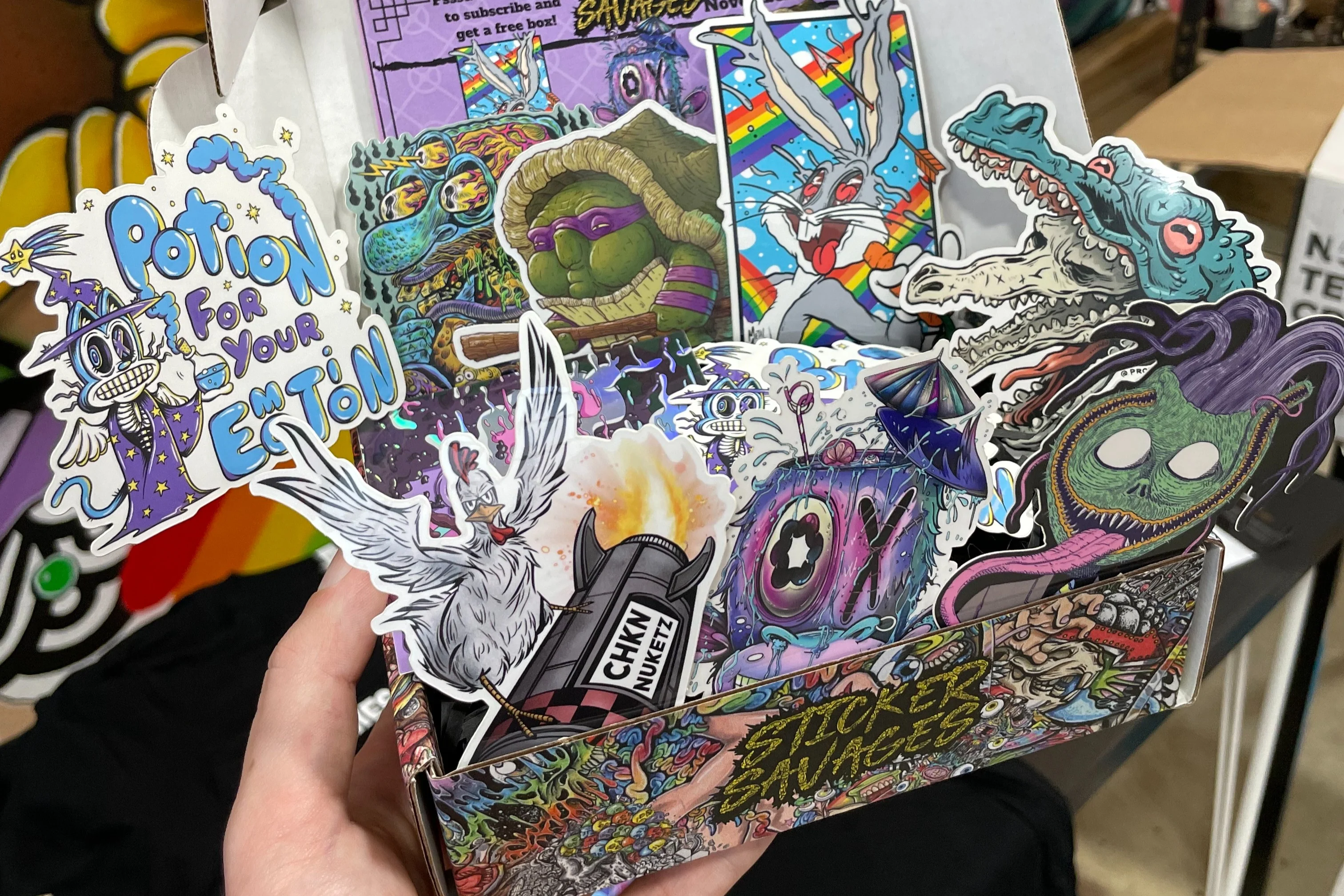 Monthly Sticker Savages Box - Image 2