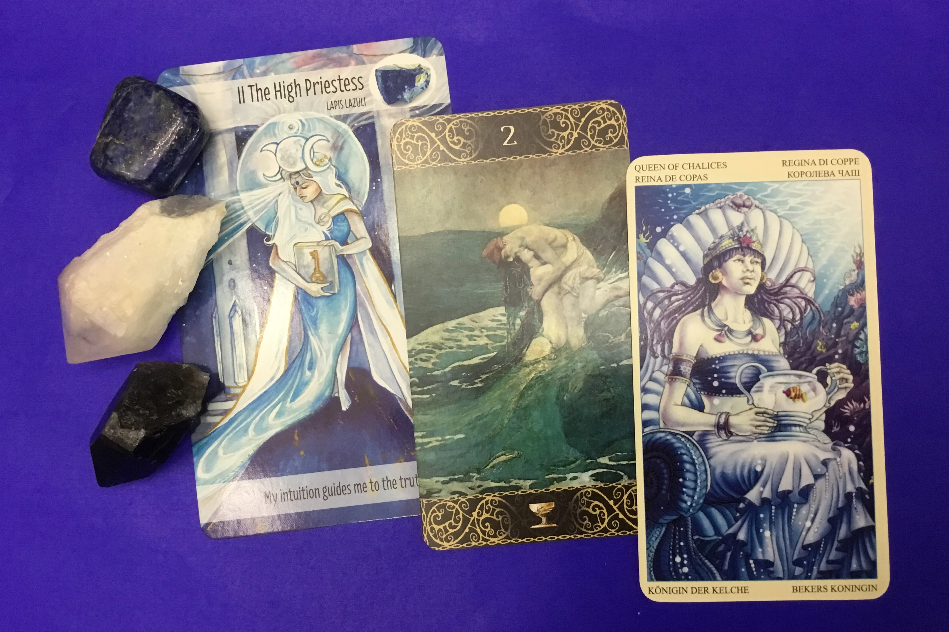 Tarot and Crystal Combo: Random Draw of 3 cards and 3 crystals (1st week) - Image 8