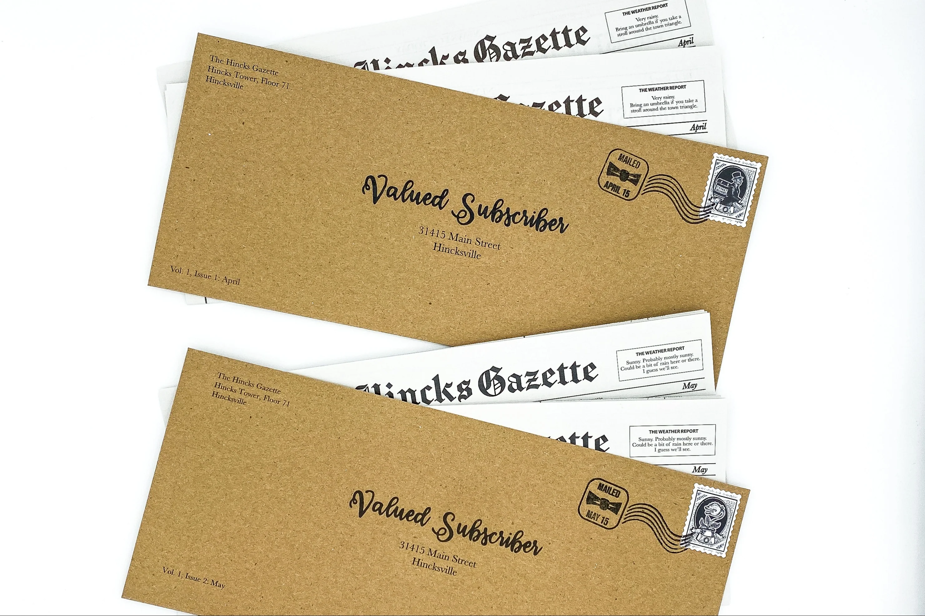 Puzzling Newspaper Subscription - The Hincks Gazette - Image 4