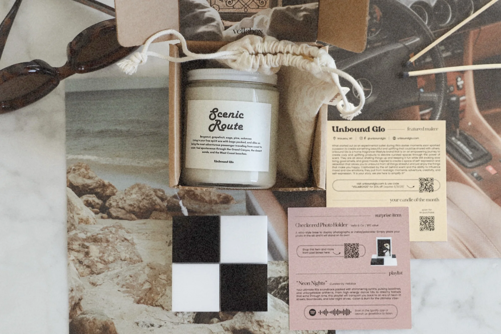 The Glow Box (8 oz Candle) |  Monthly Subscription - Image 2