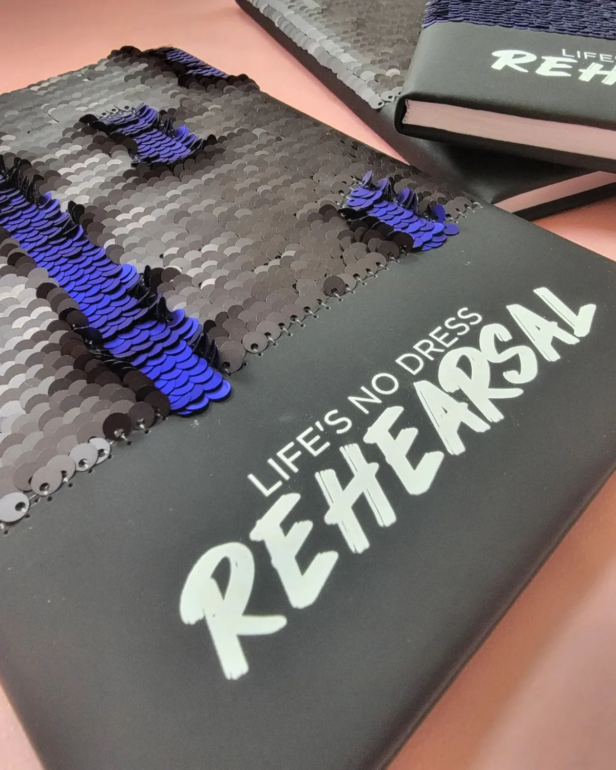 The Prom Broadway Musical inspired Sequin Journal - Life's No Dress Rehearsal - Image 2
