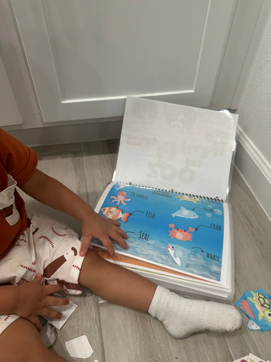 Toddler Educational Busy Book - Image 2
