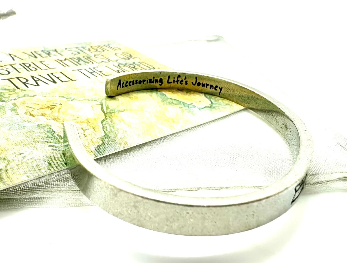 Wanderlust Bangle Bracelet - Image 3