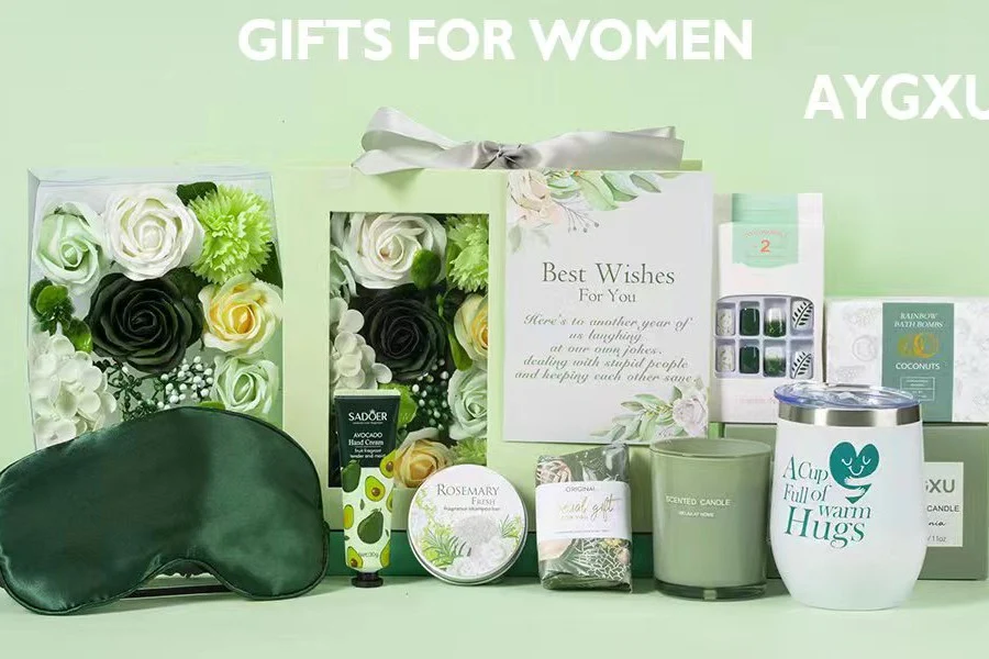 Wine Tumbler Scented Candle Spa Gift Box - Image 7