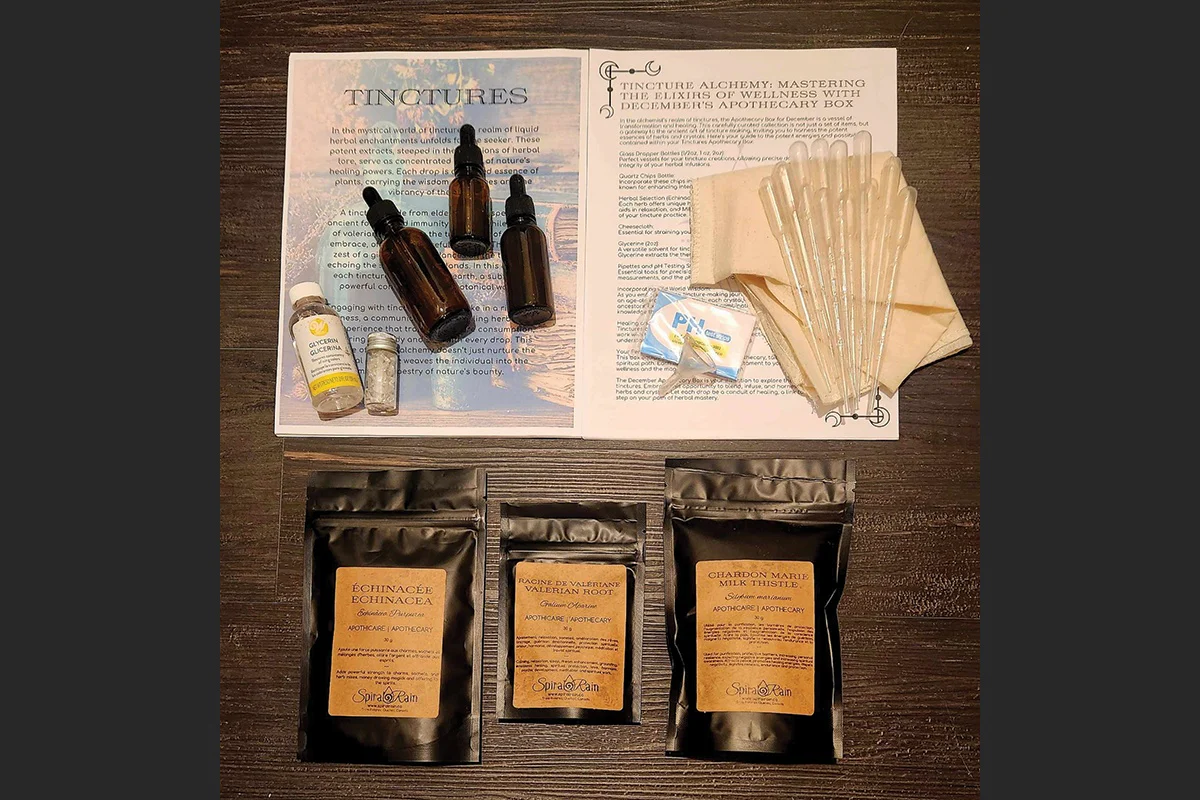 Spiral Rain's Apothecary box (Canadian dollars) - Image 11