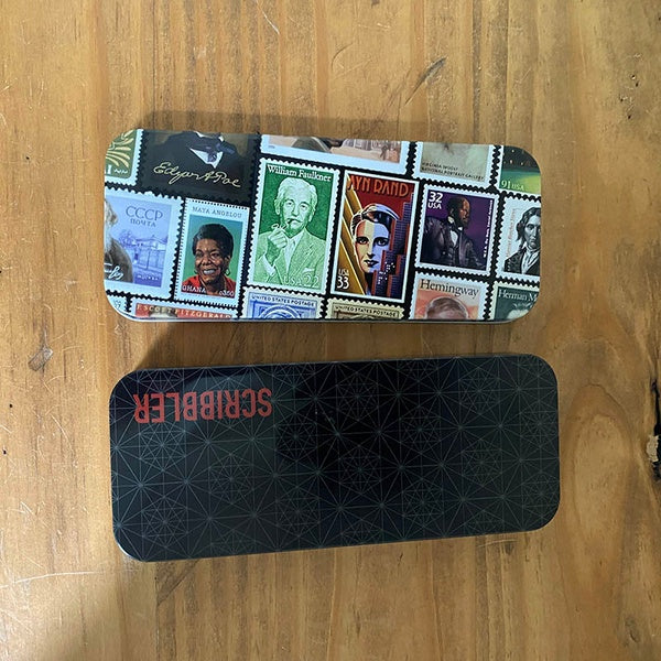 Writing Legends Pencil Tin