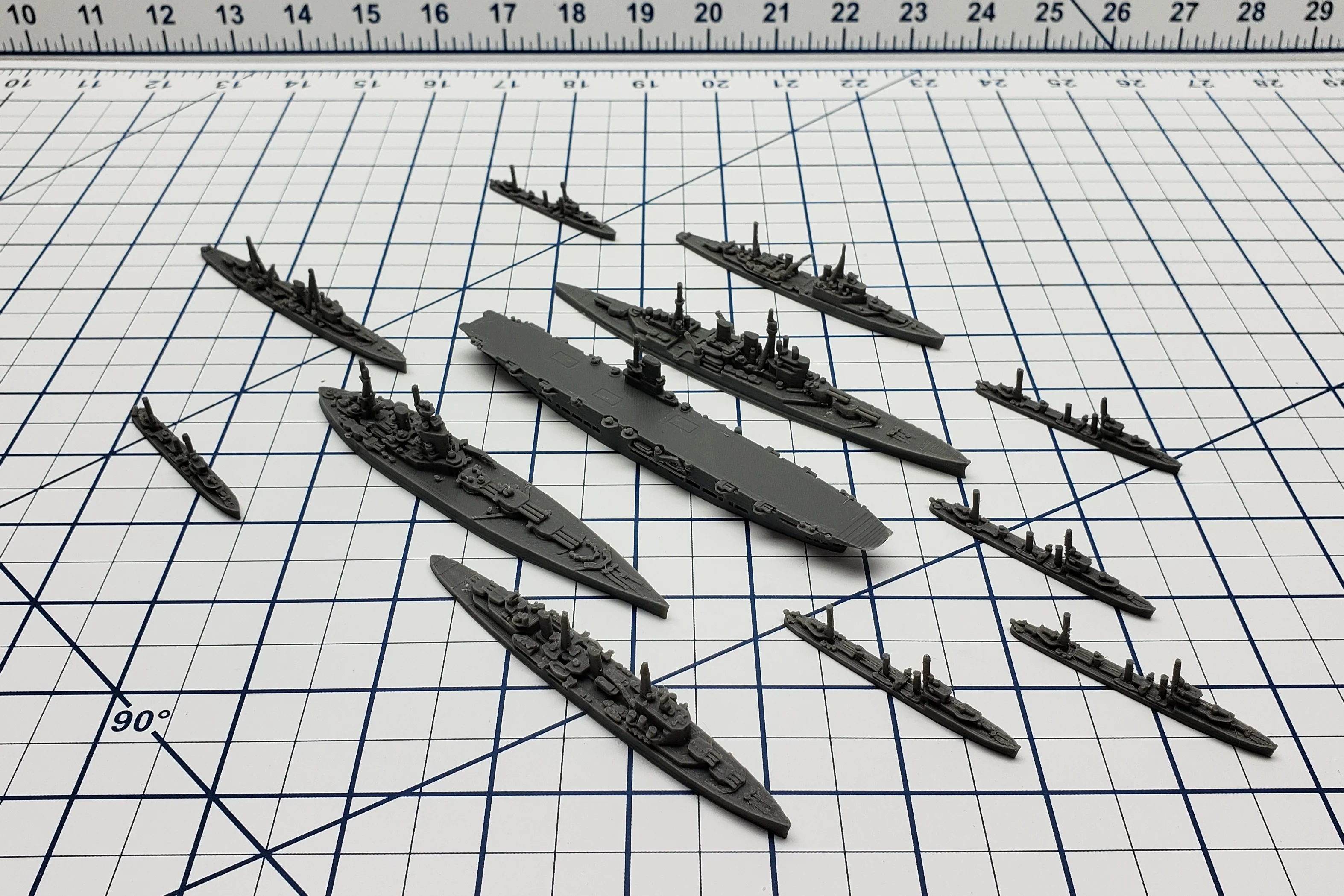 1:1800 Scale Naval Miniature Fleet Pack - Image 2
