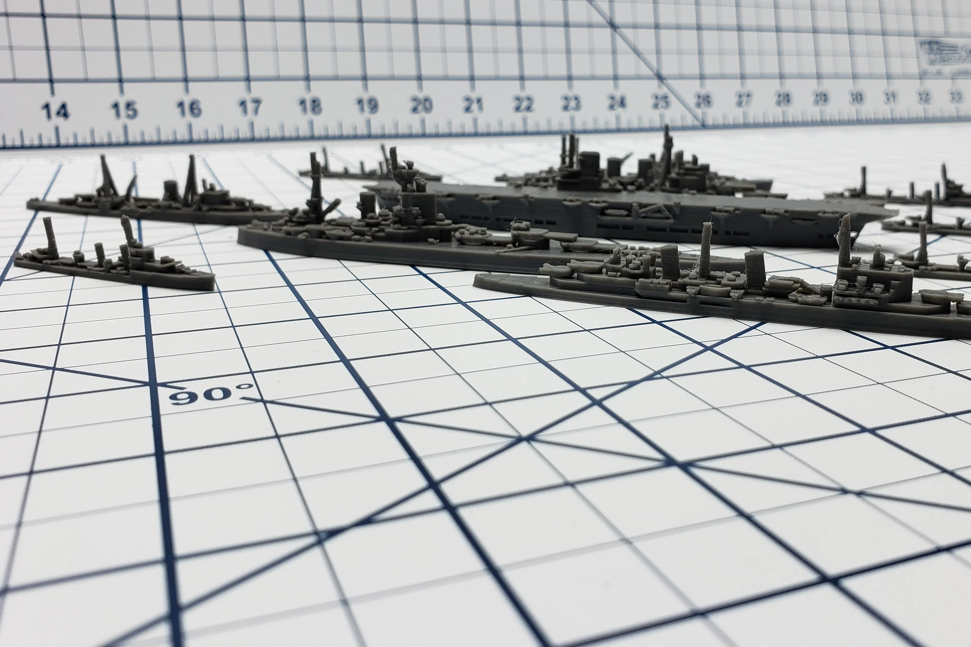 1:1800 Scale Naval Miniature Fleet Pack - Image 3