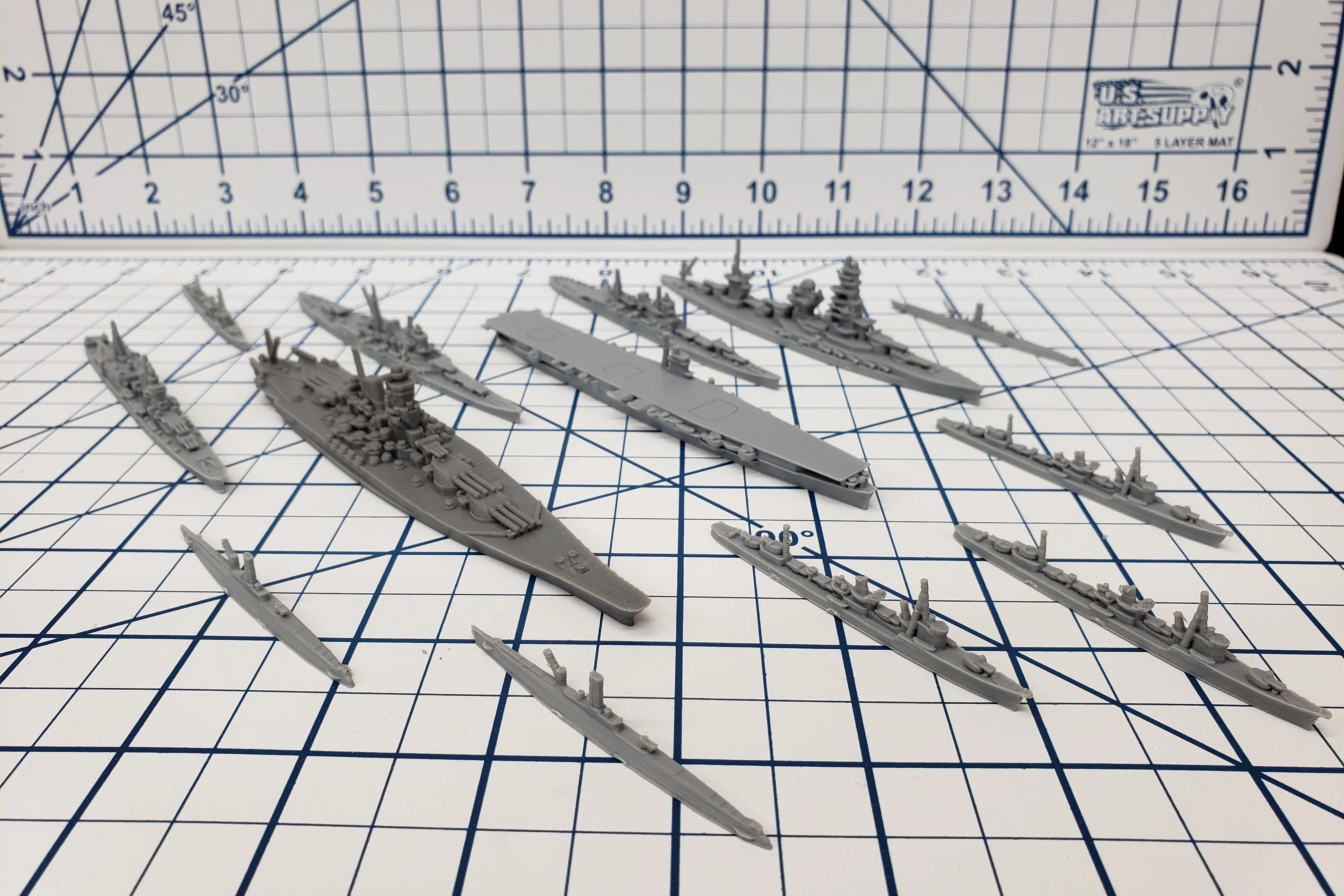 1:1800 Scale Naval Miniature Fleet Pack - Image 4