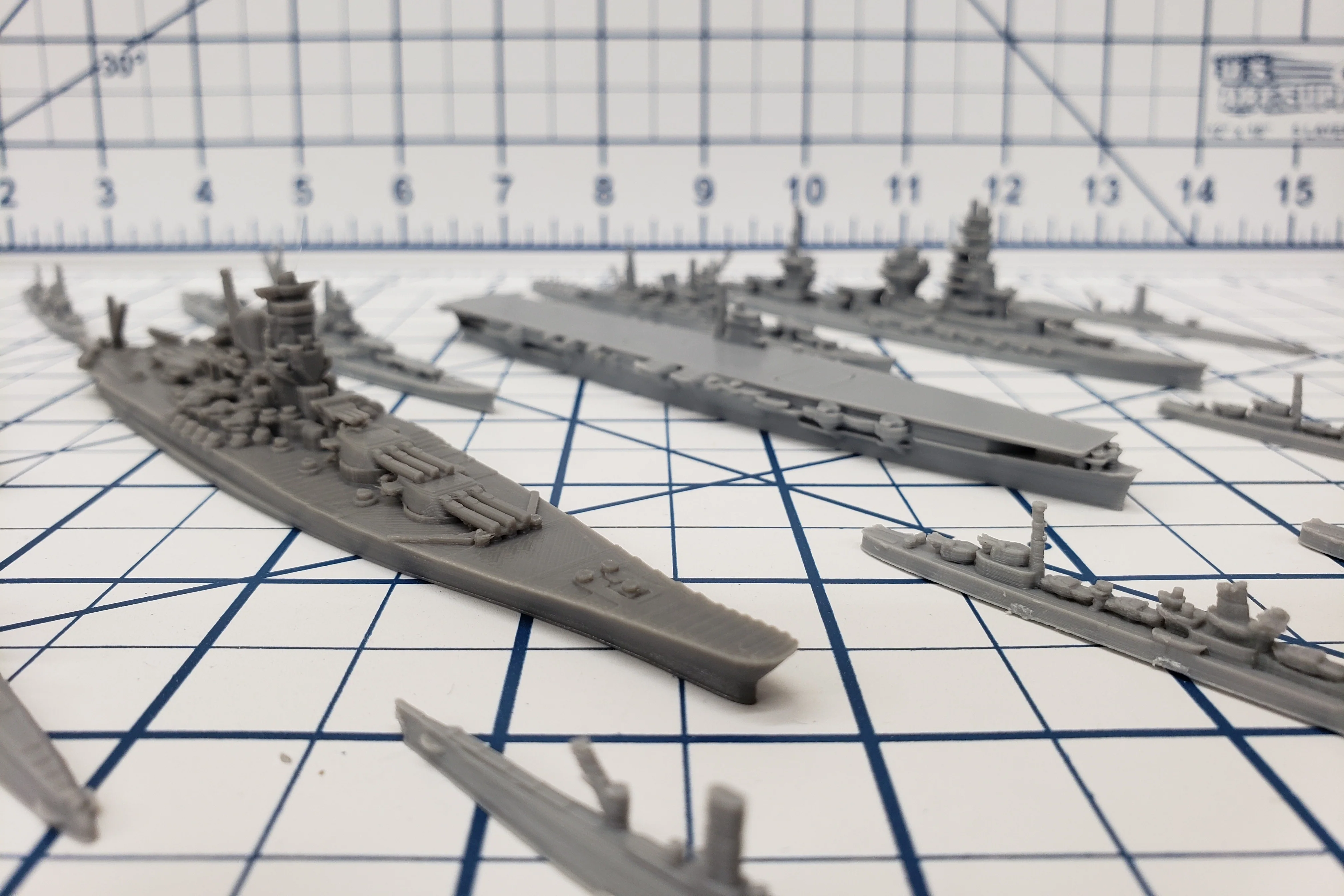 1:1800 Scale Naval Miniature Fleet Pack - Image 5
