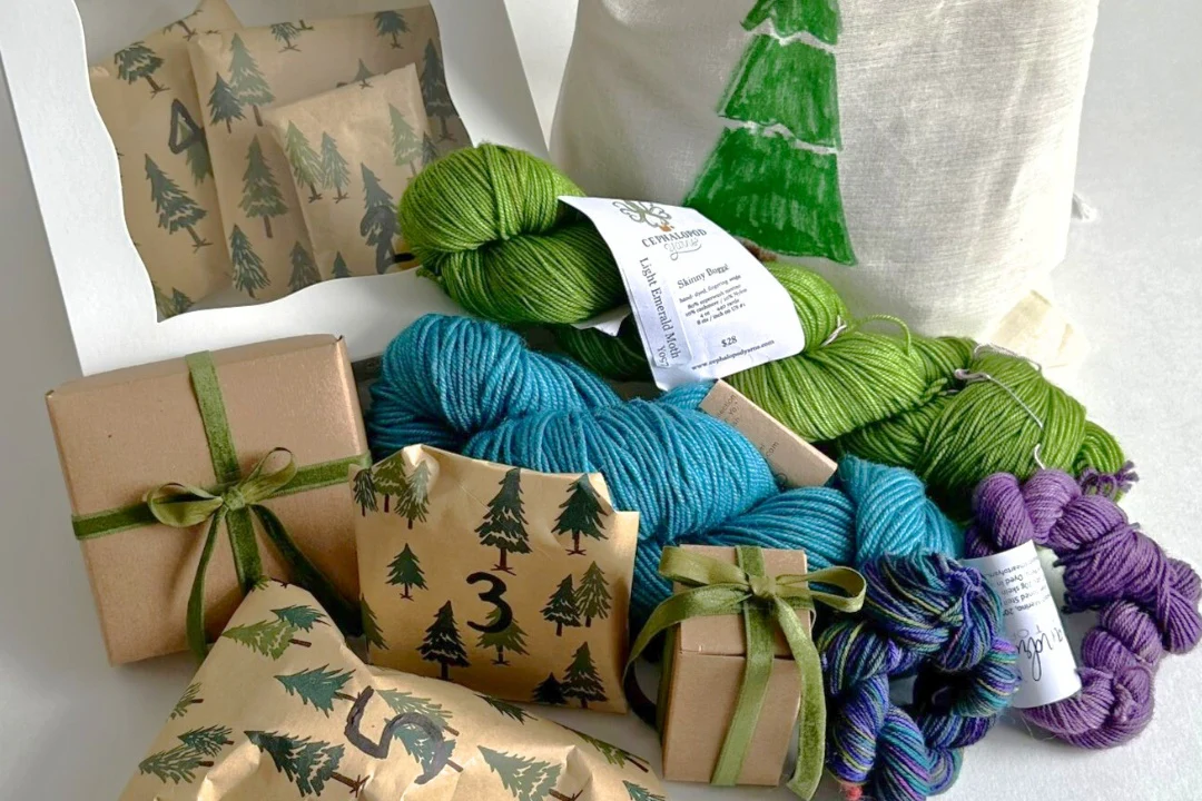 Yarn Advent Calendar: 12 Days of Luxury Full Skein Designer Yarn - Image 8